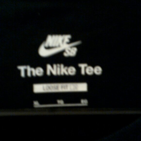 NEW NIKE SB "Just Do It Artistic Graphic Tee" MEN'S BLACK T-SHIRT XL HJ5564-010 - Picture 3 of 7